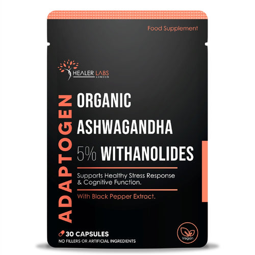  Healer Labs - Organic Ashwagandha 5% Withanolides - The Beauty Corp.